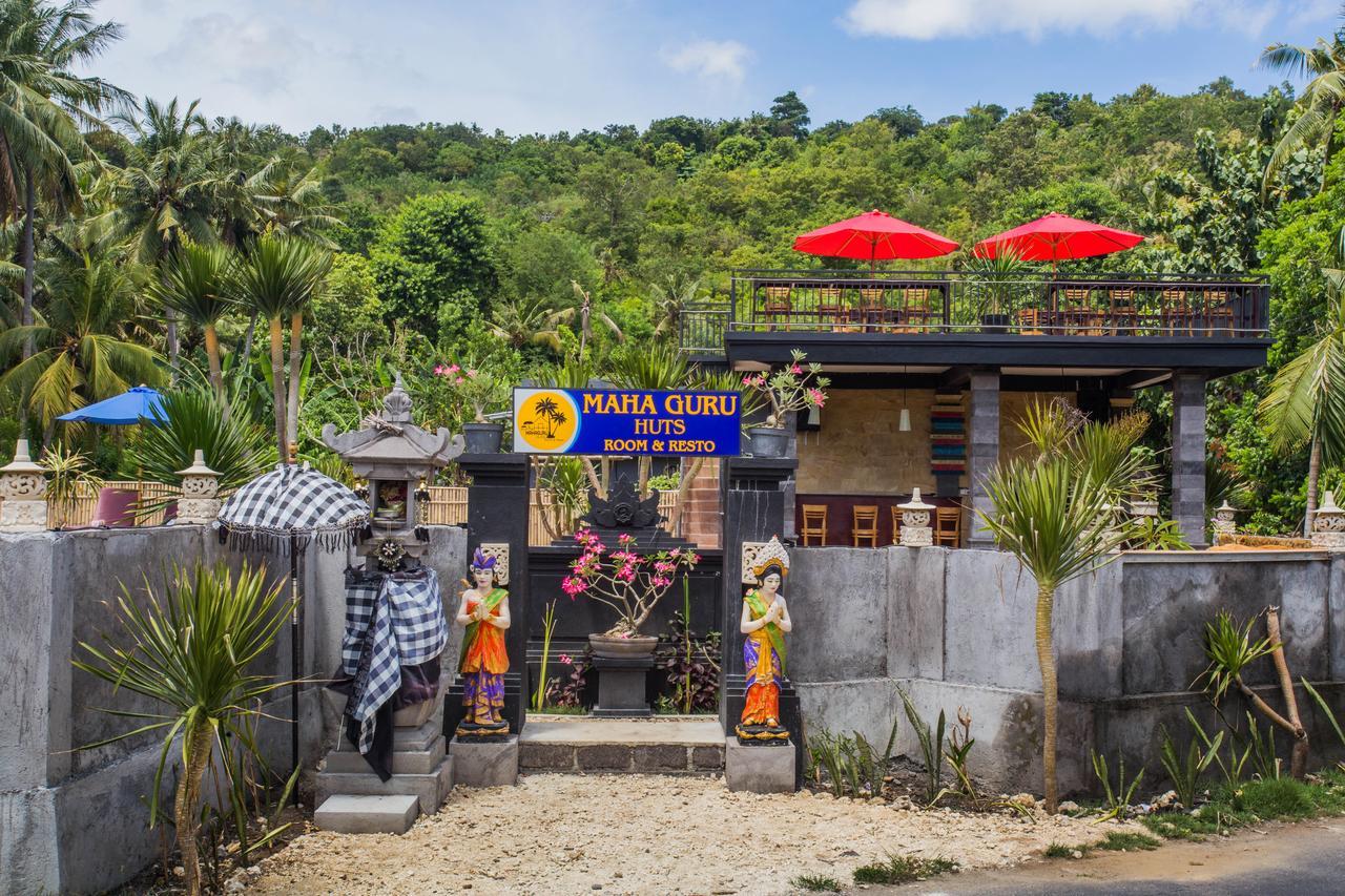 Maha Guru Huts Otel Lembongan Dış mekan fotoğraf